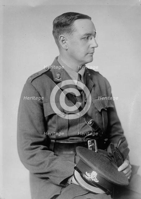 Lt. Col J.S. Wardlaw Milne, between c1915 and c1920. Creator: Bain News Service.