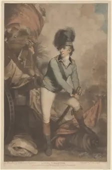 Lt. Colonel Tarleton, published 1782. Creator: John Raphael Smith