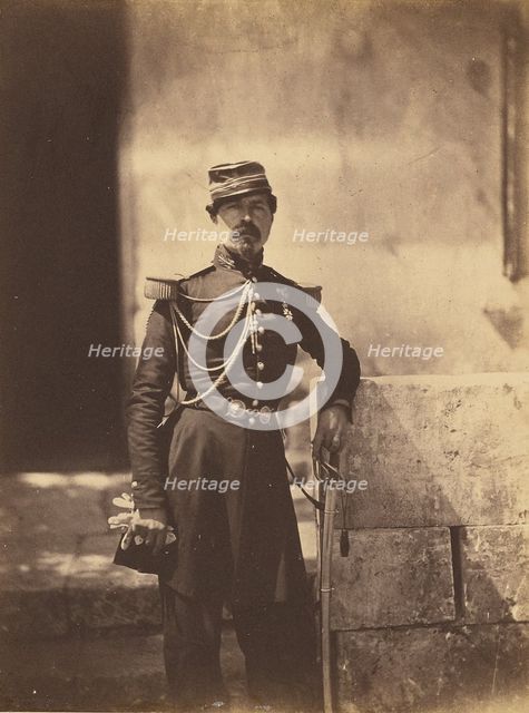 Lt. Colonel Vico, 1856. Creator: Roger Fenton.