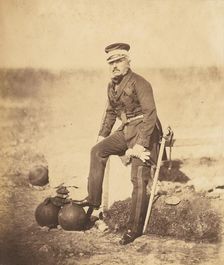 Lt. General Barnard, C.B., 1855. Creator: Roger Fenton