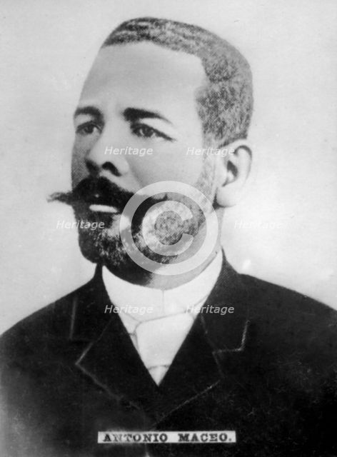 Lt. General Jose Antonio Maceo Grajales (1845-1896), Cuban Army of Independence, c1910. Creator: Unknown.
