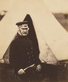Lt. General Sir Richard England, K.C.B., 1855. Creator: Roger Fenton