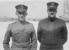 Lt. E.F. Stone & Lt. Com. R.A. Lavender, 1919. Creator: Bain News Service