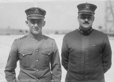 Lt. E.F. Stone & Lt. Com. R.A. Lavender, 1919. Creator: Bain News Service