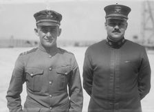 Lt. E.F. Stone & Lt. Com. R.A. Lavender, 1919. Creator: Bain News Service
