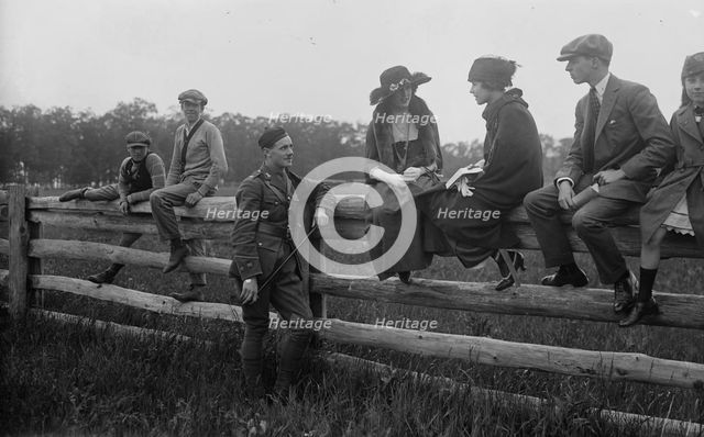 Lt. F. Hale, Catherine Kent, Celia Burns, between c1915 and c1920. Creator: Bain News Service.
