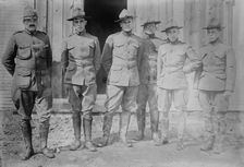 Lt. J.K. Hume, Lt. J.P. Wheeler, Capt. E. Portner, Capt. G. P. Rodney..., between c1910 and c1915. Creator: Bain News Service