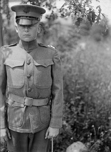Lt. L.V. Castner, Junior American Guard, 1917. Creator: Harris & Ewing