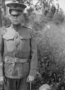 Lt. L.V. Castner, Junior American Guard, 1917. Creator: Harris & Ewing