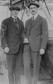 Lt. Porte and Glenn Curtiss, between c1910 and c1915. Creator: Bain News Service