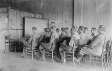 Lt. Paul Montariol & class, 30 Jul 1917. Creator: Bain News Service