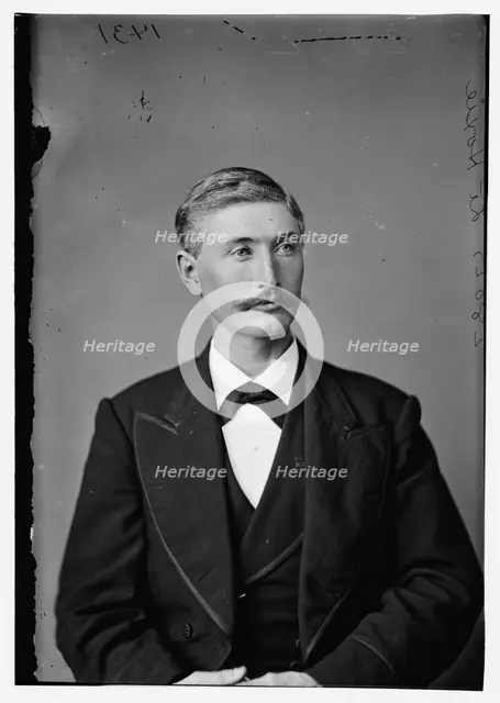 Lt. Richard Leveridge Hoxie, between 1870 and 1880. Creator: Unknown.
