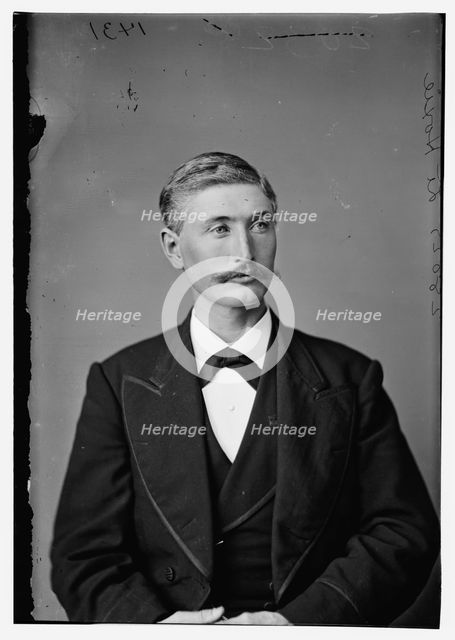 Lt. Richard Leveridge Hoxie, between 1870 and 1880. Creator: Unknown.