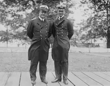 Lt. Work & Prince Christian, 1912. Creator: Bain News Service