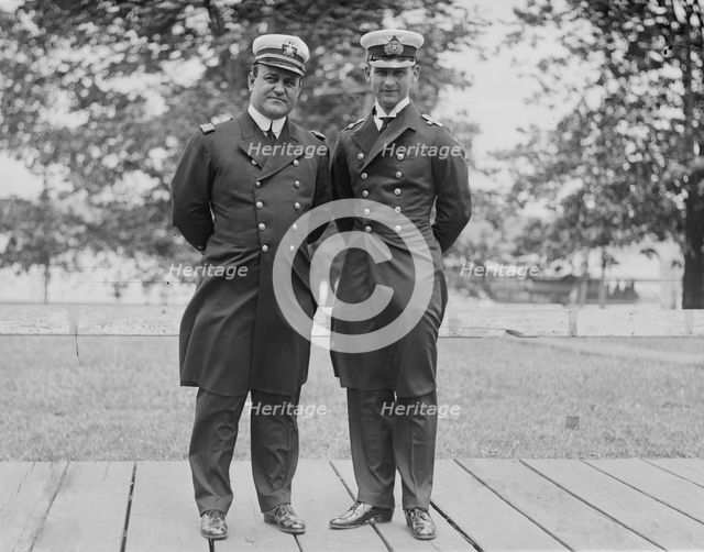Lt. Work & Prince Christian, 1912. Creator: Bain News Service.