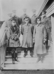 Lt. W.J. Reed, Maj. J.G. Thornell, Capt. Dale Mabry, between c1915 and c1920. Creator: Bain News Service