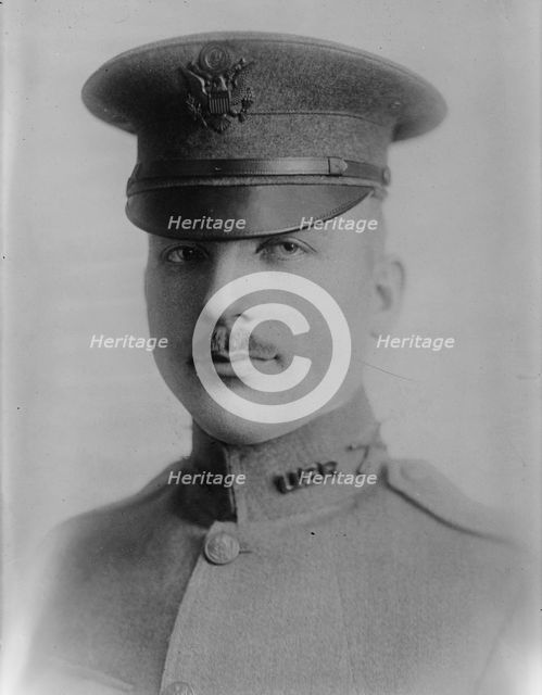 Lt. W.C. Peterson, 1918. Creator: Bain News Service.