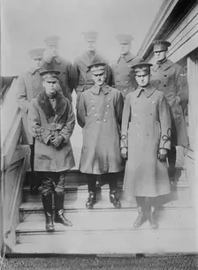 Lt. W.J. Reed, Maj. J.G. Thornell, Capt. Dale Mabry, between c1915 and c1920. Creator: Bain News Service