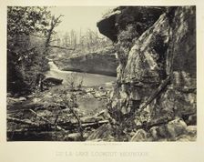 Lu-La Lake Lookout Mountain, 1864/66. Creator: George N. Barnard