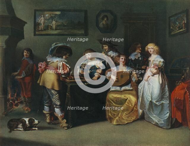 'Lute; unknown painter of the seventeenth century', 1948. Artist: Unknown.