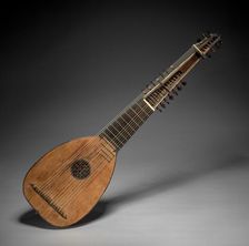 Lute or Tiorbino, c. 1620. Creator: Unknown