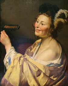 Lute Player 1624. Artist: Gerrit van Honthorst