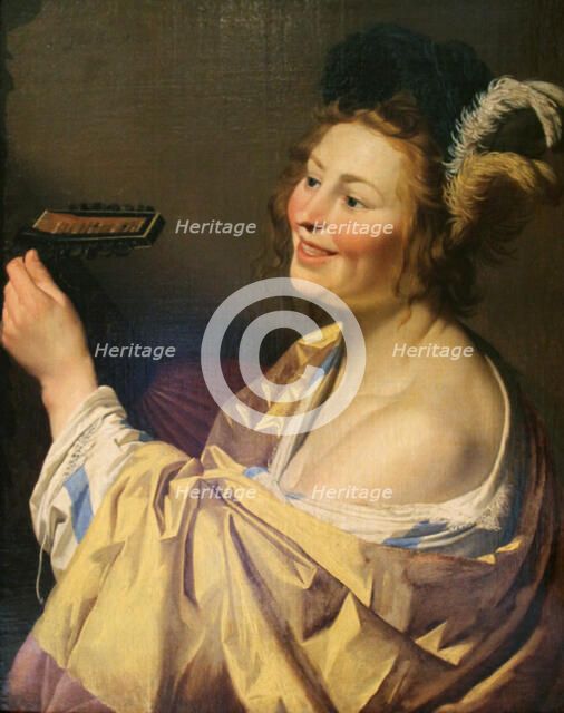 'Lute Player', 1624. Artist: Gerrit van Honthorst
