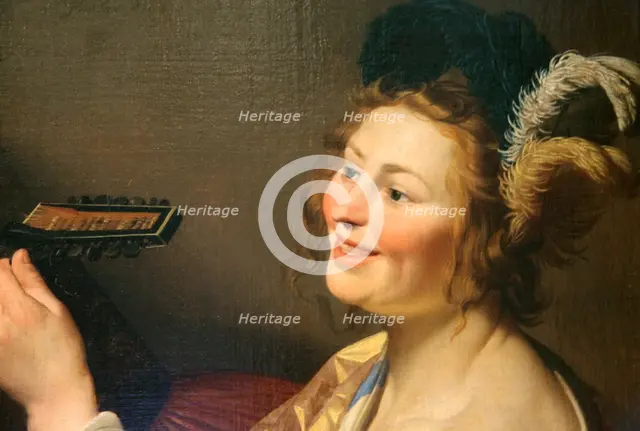 'Lute Player', 1624. Artist: Gerrit van Honthorst