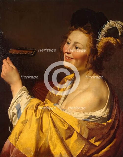 Lute Player, 1624. Creator: Gerrit van Honthorst.