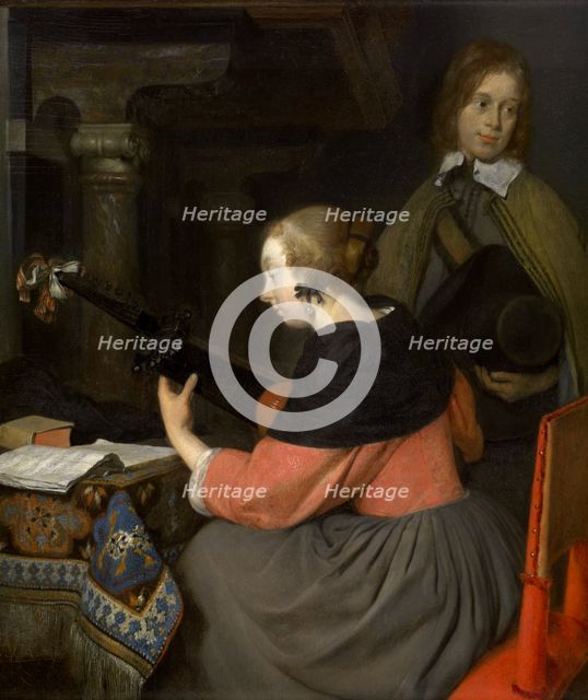 Lute Player. Creator: Gerard Terborch II.