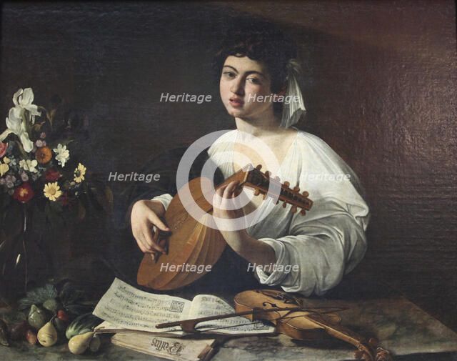 'Lute-Player', c1595.  Artist: Michelangelo Caravaggio