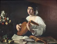 Lute-Player c1595. Artist: Michelangelo Caravaggio