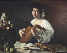 Lute-Player c1595. Artist: Michelangelo Caravaggio