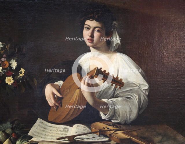 'Lute-Player', c1595.  Artist: Michelangelo Caravaggio