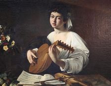 Lute-Player c1595. Artist: Michelangelo Caravaggio