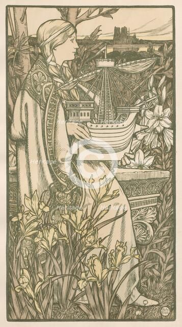 Lutèce, 1898. Creator: Adolphe Giraldon (French, 1855-1933); Imprimerie Champenois.