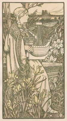 Lutèce, 1898. Creator: Adolphe Giraldon (French, 1855-1933); Imprimerie Champenois