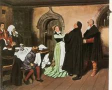 Luther and Katharina von Bora, (1936). Creator: Unknown