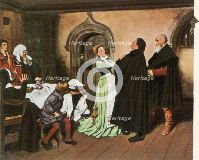 Luther and Katharina von Bora, (1936). Creator: Unknown.