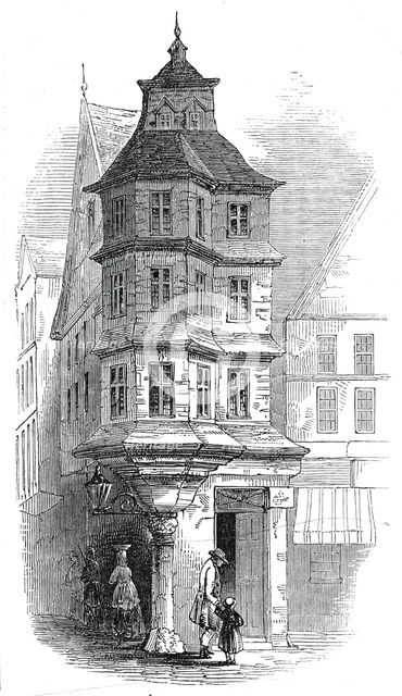 Luther's House, at Frankfort, 1845. Creator: Unknown.