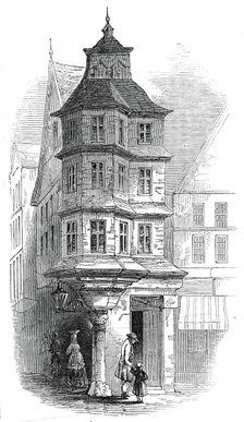Luther's House, at Frankfort, 1845. Creator: Unknown