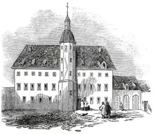 Luther's House, at Wittenberg, 1845. Creator: Unknown
