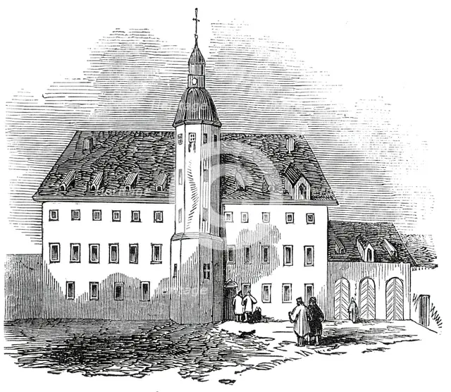 Luther's House, at Wittenberg, 1845. Creator: Unknown.
