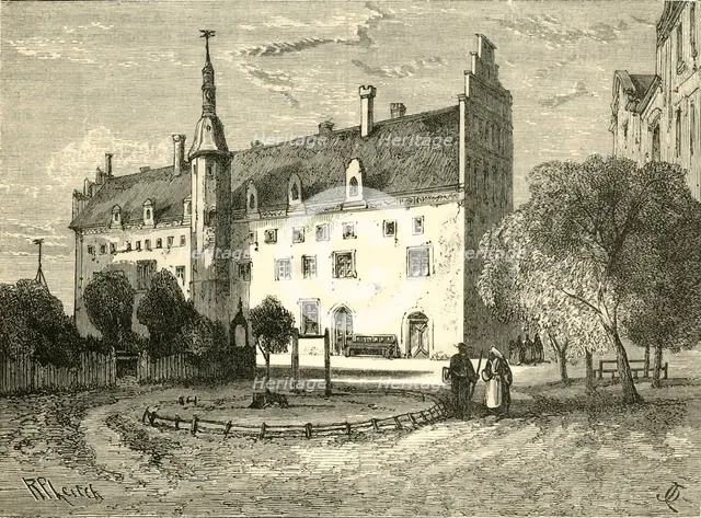 'Luther's House, Wittenberg', 1890.   Creator: Unknown.