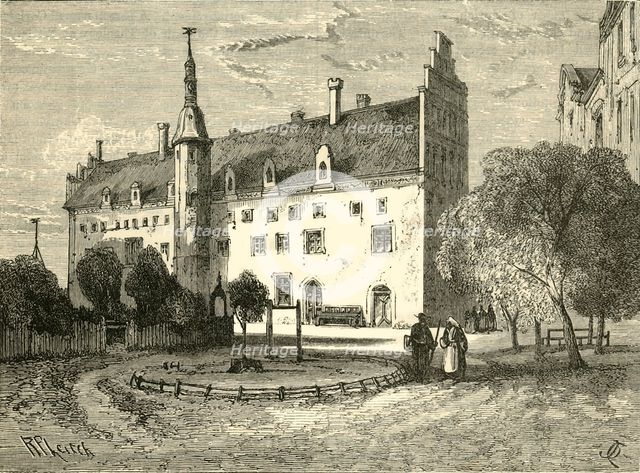 'Luther's House, Wittenberg', 1890.   Creator: Unknown.