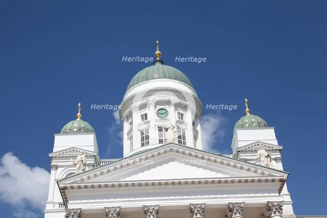 Lutheran Cathedral, Helsinki, Finland, 2011.  Creator: Sheldon Marshall.