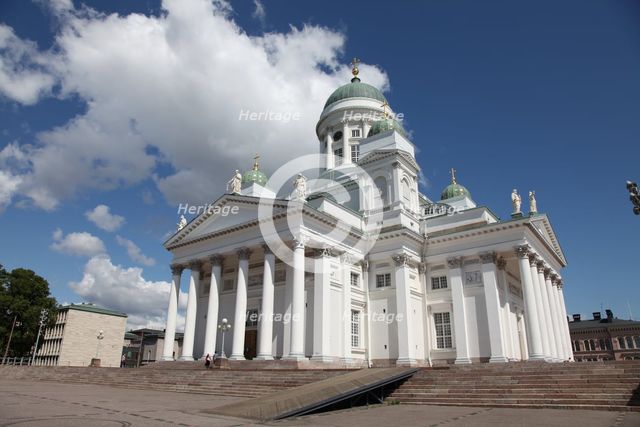 Lutheran Cathedral, Helsinki, Finland, 2011.  Creator: Sheldon Marshall.