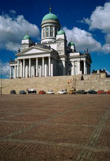Lutheran Cathedral in Helsinki, 19th century