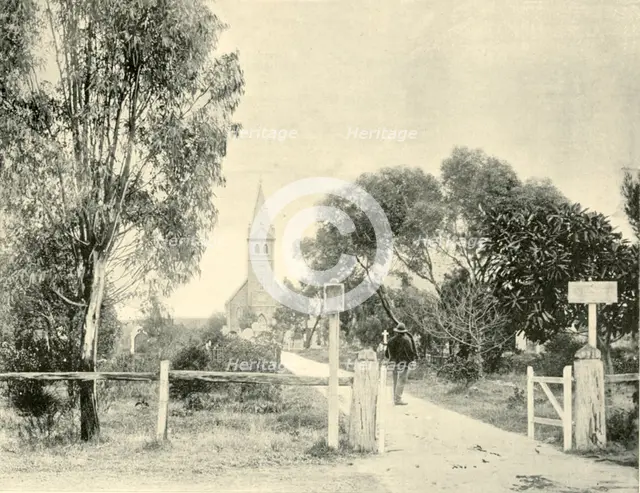 'Lutheran Church, Tanunda', 1901. Creator: Unknown.