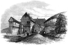 Luther's house at Wartburg Castle, Eisenach, Germany, 1862